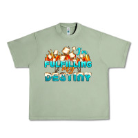 Oil Green camp im fulfilling my destiny Urban Heavy Tee - NancyCooperArtShop