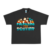 Pigment Black camp im fulfilling my destiny Urban Heavy Tee - NancyCooperArtShop