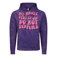 Cloud Purple my whole vibes on do not disturb Vintage Hoodie - MaliasSmallBusiness