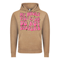 Vintage Coffee my whole vibes on do not disturb Vintage Hoodie - MaliasSmallBusiness