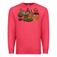 Cardinal Mexican coffee cups Mexico Premium Sweatshirt - HowdyJamesFarm