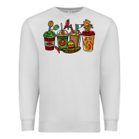 Dove Grey Mexican coffee cups Mexico Premium Sweatshirt - HowdyJamesFarm