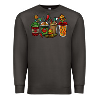 Smoke Mexican coffee cups Mexico Premium Sweatshirt - HowdyJamesFarm