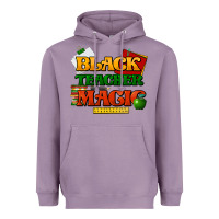 Lavender Black Teacher magic Heavyweight Hoodie - HowdyJamesFarm