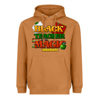Meerkat Black Teacher magic Heavyweight Hoodie - HowdyJamesFarm