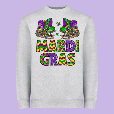 Mardi Gras Heavyweight Sweatshirt Designed By Lillyallendesigns