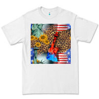 Statue Of Liberty American Flag Premium Tee | Teevron