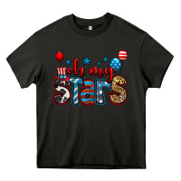 Asphalt oh my stars 4th of july Heavy Core Tee - Jasminsmagicworld