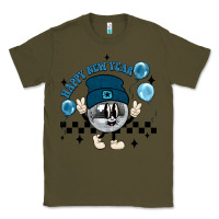 Army Green happy new year disco ball Classic Tee - MaliasSmallBusiness