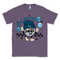 Lavender happy new year disco ball Classic Tee - MaliasSmallBusiness
