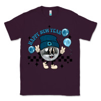 Plum happy new year disco ball Classic Tee - MaliasSmallBusiness