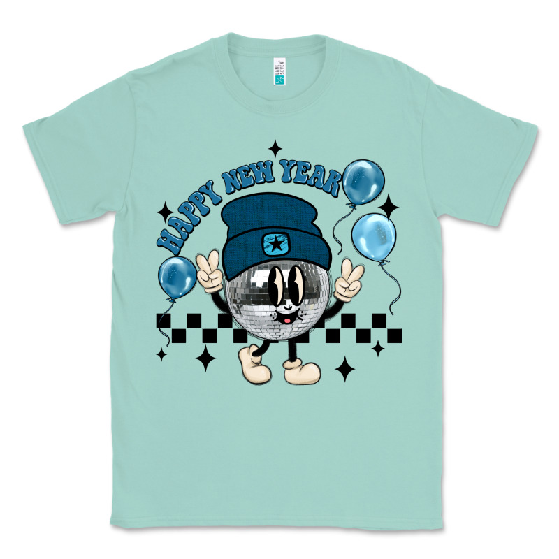 Happy New Year Disco Ball Classic Tee by MaliasSmallBusiness | Teevron