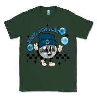 Sports Green happy new year disco ball Classic Tee - MaliasSmallBusiness