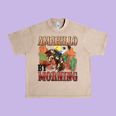 Amarillo By Morning Urban Heavy Tee Designed By Maliassmallbusiness