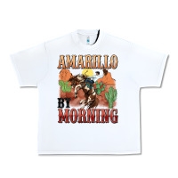 White amarillo by morning Urban Heavy Tee - MaliasSmallBusiness