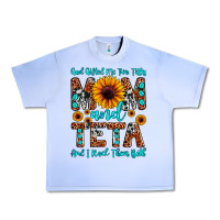 Grape Ice god gifted me two titles mom and teta and i rock t Urban Heavy Tee - JahusDesignShop