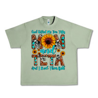 Oil Green god gifted me two titles mom and teta and i rock t Urban Heavy Tee - JahusDesignShop