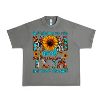 Tornado god gifted me two titles mom and teta and i rock t Urban Heavy Tee - JahusDesignShop
