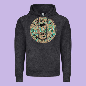 If We Are In A Don't Laugh Situation Vintage Hoodie Designed By Maliassmallbusiness