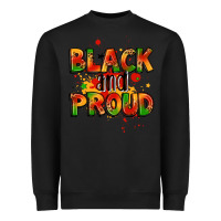 Black black and proud Heavyweight Sweatshirt - LillyAllenDesigns