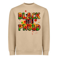 Mushroom black and proud Heavyweight Sweatshirt - LillyAllenDesigns