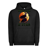 Pigment Black witch upon a star Urban Hoodie - BundleAndBundleShop