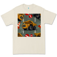 Bone dump truck seamles pattern Premium Tee - BundleAndBundleShop
