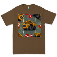 Cacao dump truck seamles pattern Premium Tee - BundleAndBundleShop
