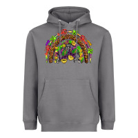 Storm Mardi Gras rainbow Heavyweight Hoodie - HowdyJamesFarm