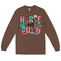 Chestnut nurse on duty Long Sleeve Tee - RanaPortraitStore