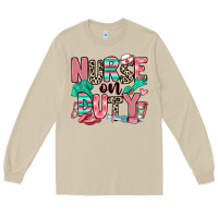 Mushroom nurse on duty Long Sleeve Tee - RanaPortraitStore
