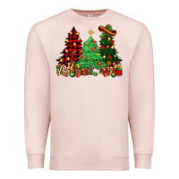 Pale Pink Mexican Christmas trees Mexico Premium Sweatshirt - HowdyJamesFarm