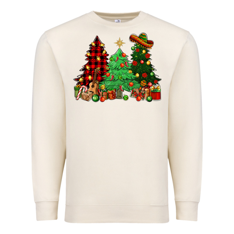 Mexican Christmas Trees Mexico Premium Sweatshirt by HowdyJamesFarm | Teevron