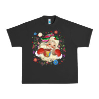 Pigment Black mexican christmas santa Urban Heavy Tee - MaliasSmallBusiness