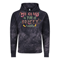 Cloud Black my class is full of sweet hearts Vintage Hoodie - MaliasSmallBusiness