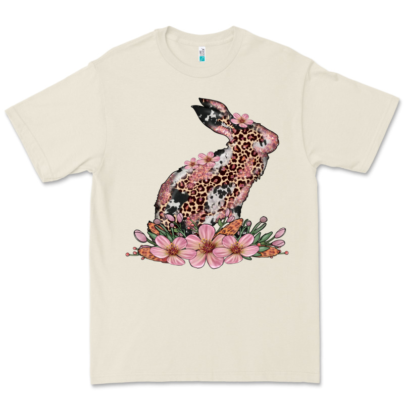 Bunny With Blossom Flower Premium Tee by Artiststas | Teevron