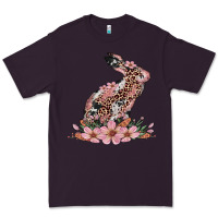 Plum bunny with blossom flower Premium Tee - Artiststas