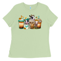 Matcha heifers coffee cups Ladies Tee - Jasminsmagicworld