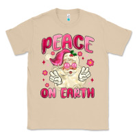 Mushroom peace on earth Classic Tee - MaliasSmallBusiness