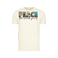 Vintage Arctic peace be with you cross Vintage Tee - NancyCooperArtShop
