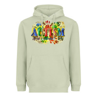 Matcha Autism accept understand love Heavyweight Hoodie - CowGirlArtShop