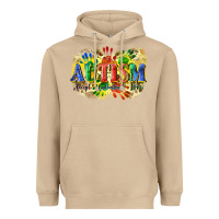 Mushroom Autism accept understand love Heavyweight Hoodie - CowGirlArtShop