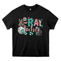 Black x ray tech Heavy Core Tee - AdoDesignShop