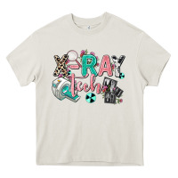 Cream x ray tech Heavy Core Tee - AdoDesignShop