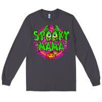 Smoke spooky mama Long Sleeve Tee - BundleAndBundleShop