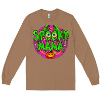 Toasted Coconut spooky mama Long Sleeve Tee - BundleAndBundleShop