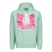 Seafoam custom name  breast cancer Premium Hoodie - CowGirlArtShop