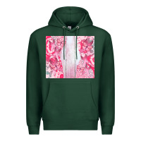 Sports Green custom name  breast cancer Premium Hoodie - CowGirlArtShop