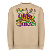 Mushroom mardi gras queen Heavyweight Sweatshirt - LillyAllenDesigns