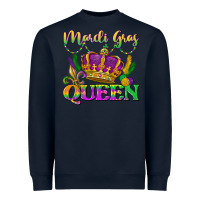Navy mardi gras queen Heavyweight Sweatshirt - LillyAllenDesigns